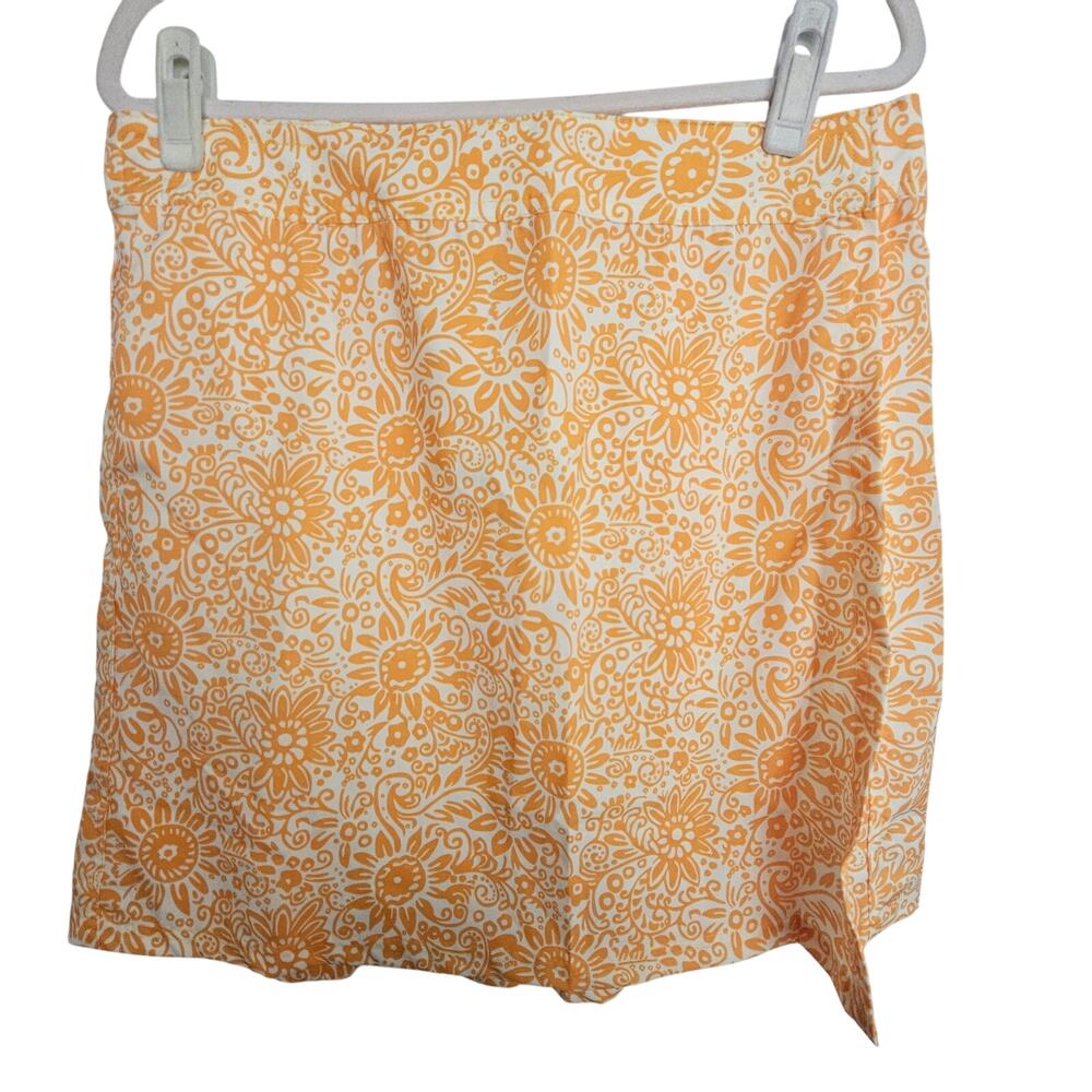NEW Rip Skirt Tuscan Sunflower Wrap Skirt with Pockets Hawaiian Women L
